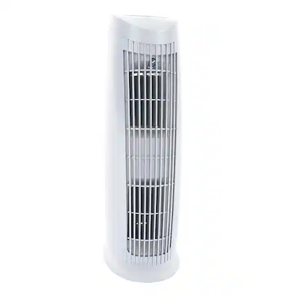 Front. Alen - T500 Air Purifier with Pure HEPA Filter - 500 SqFt - White.