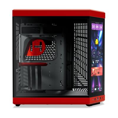 HYTE Y70 Touch Infinite Mid Tower Aesthetic Gaming PC Case with HYTE Y70 Touch Infinite Mid Tower Aesthetic Gaming PC Case with
