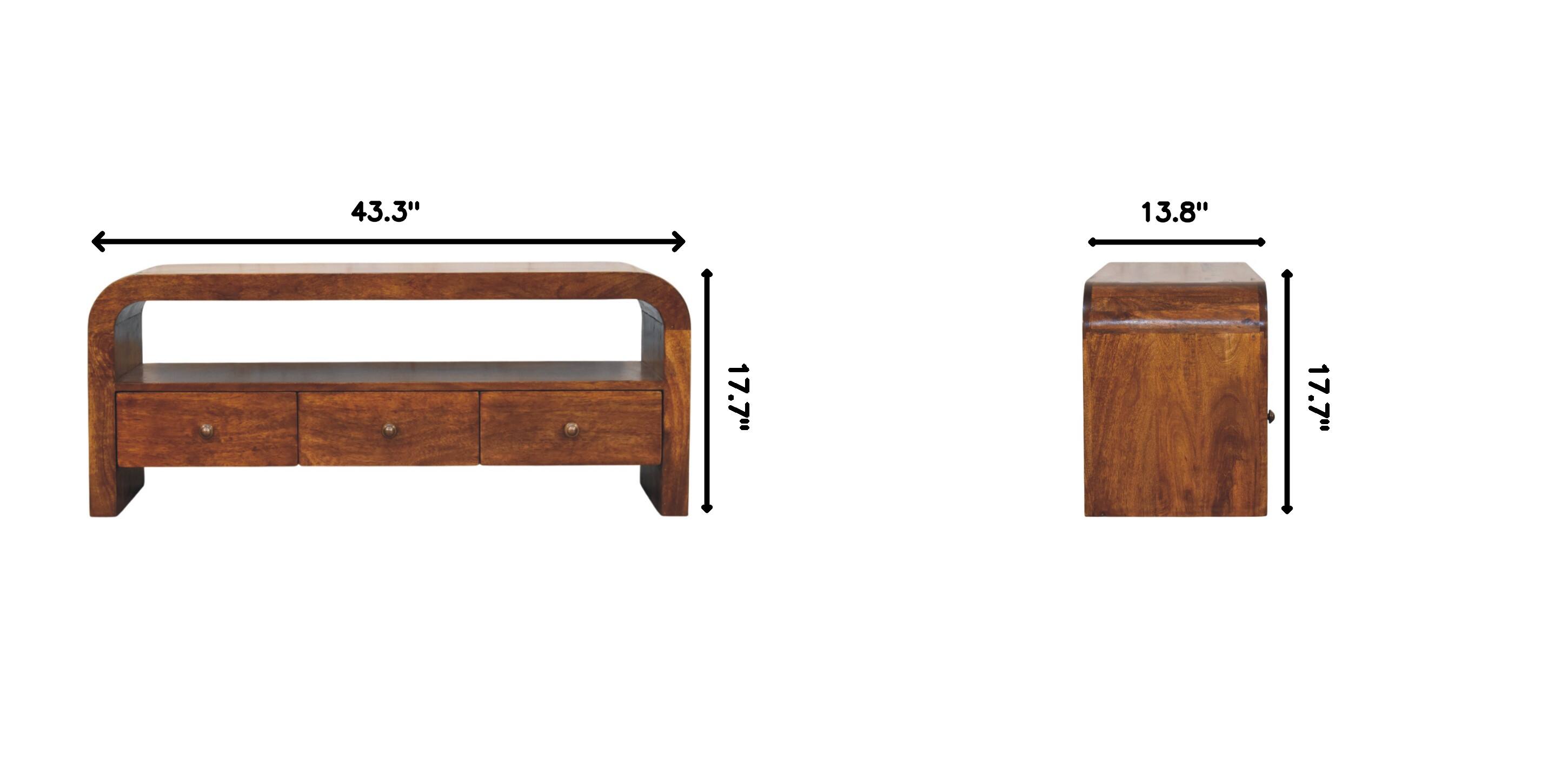 43.3" 13.8" 17.7" 17.7"