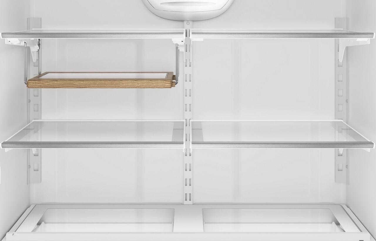 Alt View 3. KitchenAid - 36" wide 22 cu. ft. Panel-Ready (not included) Counter-Depth French Door Refrigerator with Internal Water Dispenser - Panel Ready.