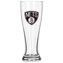 Logo Brands - Brooklyn Nets 16oz. Gameday Pilsner Glass - Multicolor