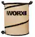 Front. WORX - 26 Gallon Collapsible Leaf Bin.