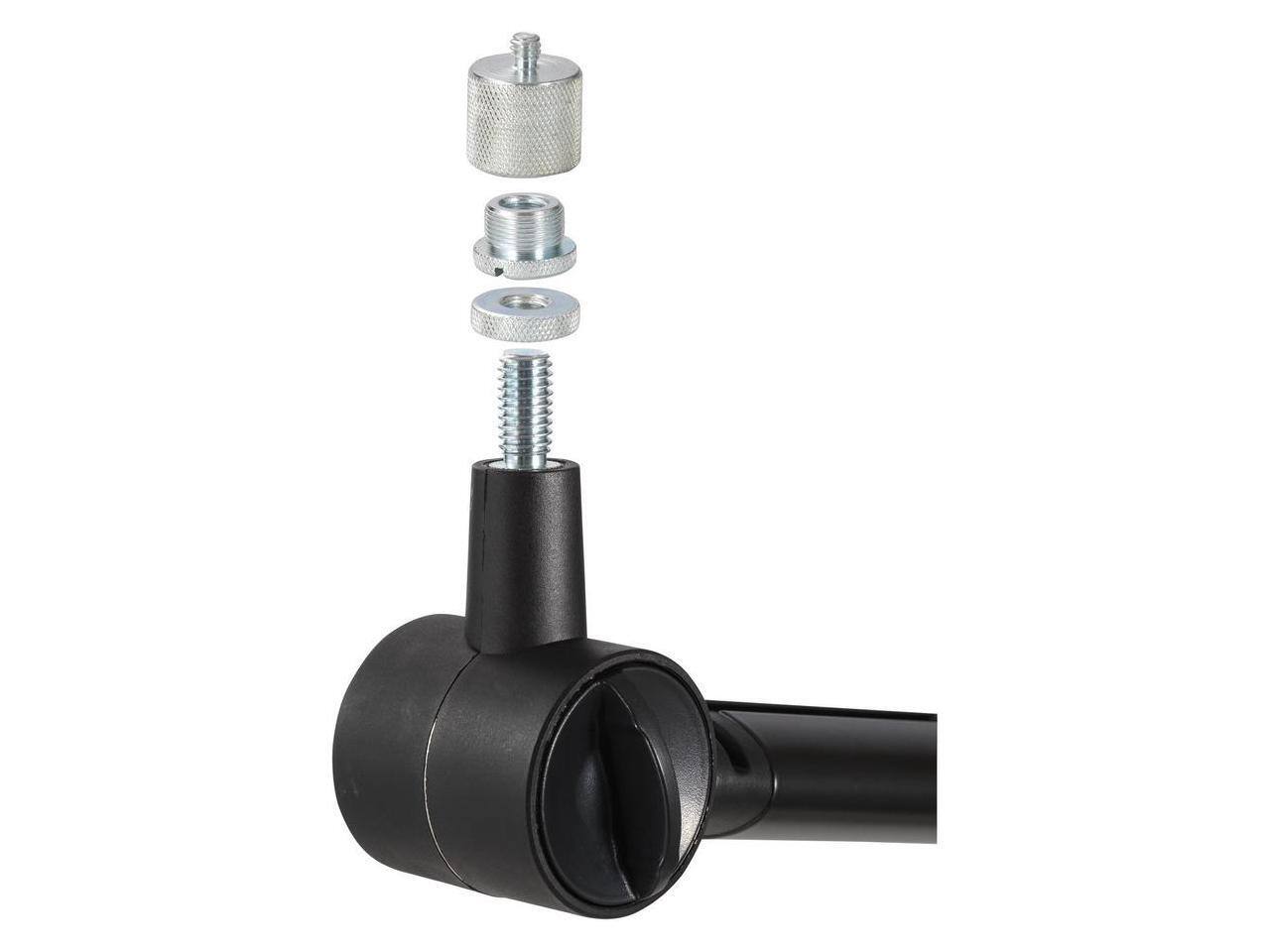 Alt View 1. Kensington - Kensington A1020 Mounting Arm for Mic, Cam, Light - Adjustable Height.