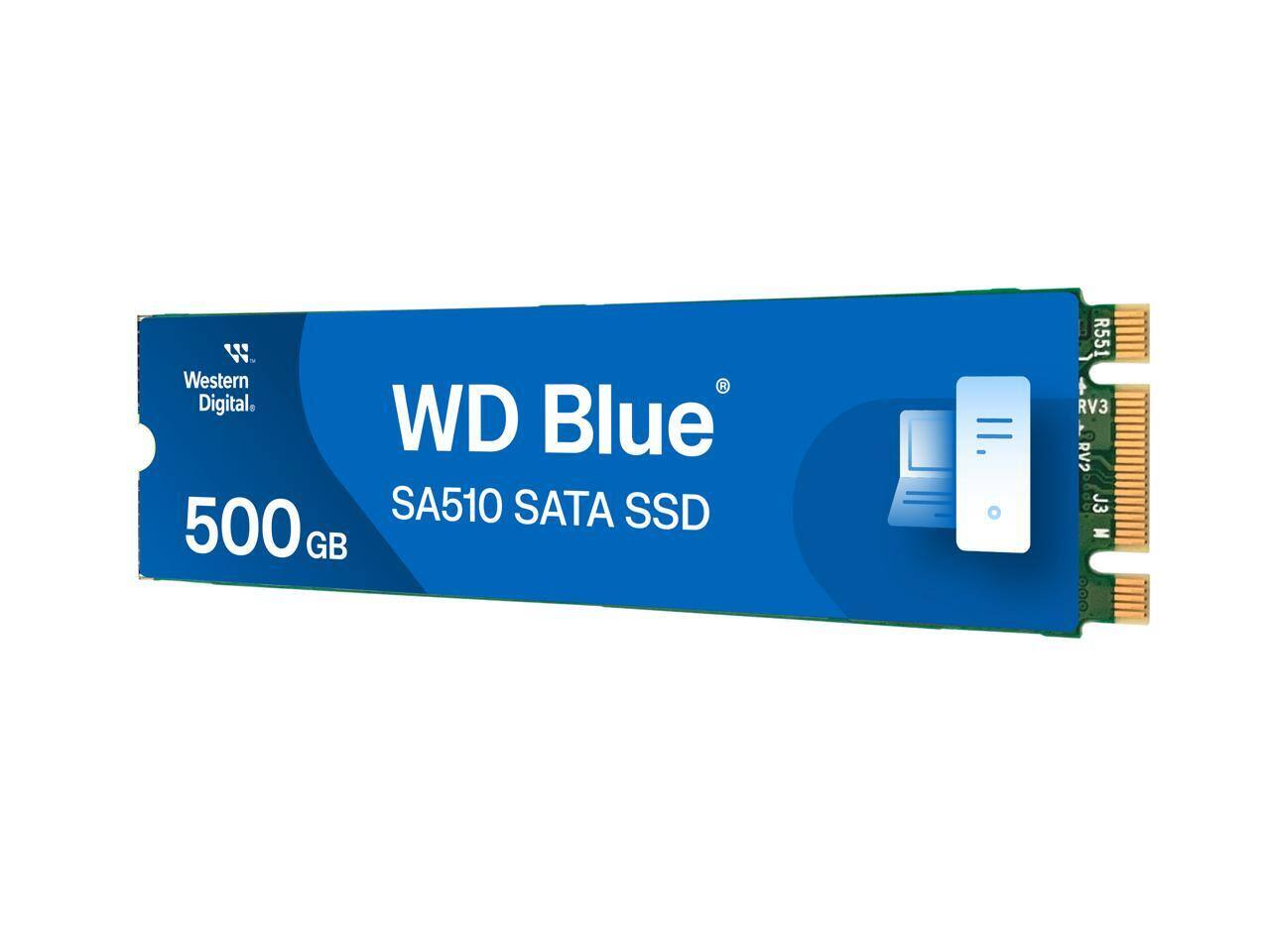 Western Digital WD Blue 500GB SA510 M.2 Internal Solid State Drive
