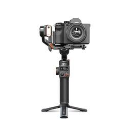 Cluzine - Mirrorless Camera Phone Gimbal Stabilizer AI Tracking Anti-Shake with Fill Light for Video Recording