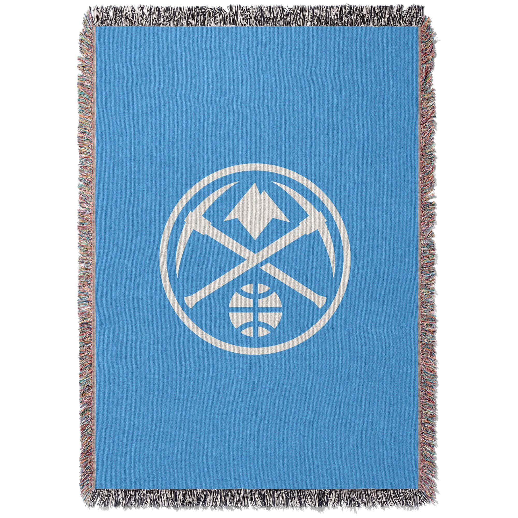 Chad & Jake - Denver Nuggets Woven Blanket - Blue