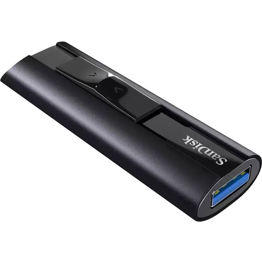 Alt View 3. SanDisk - SanDisk Extreme PRO USB 3.2 Solid State Flash Drive - 512 GB - USB 3.2 (Gen 1) Type A - 420 MB/s Read Speed - 380 MB/s W - Unknown.