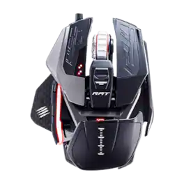 Mad Catz - R.A.T. PRO X3 Optical Gaming Mouse 16000 DPI and 10 Buttons - Wired - Wired - Black