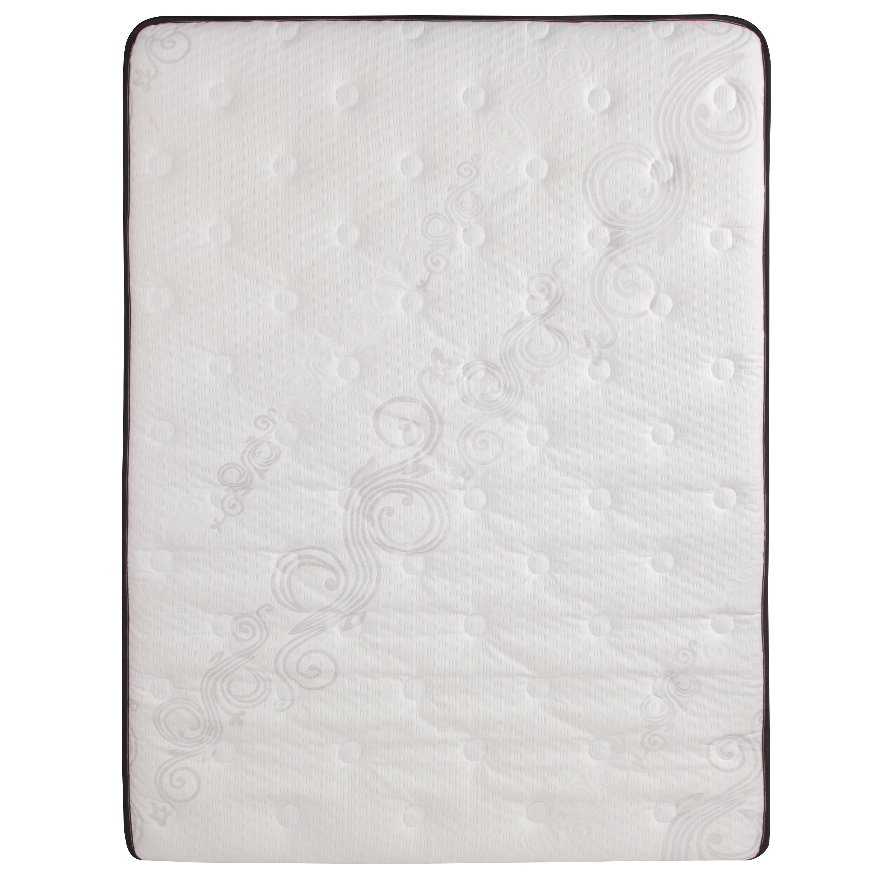 Alt View 9. Emma + Oliver - 12 Inch CertiPUR-US Certified Memory Foam Pocket Spring Mattress, Mattress in a Box - White.