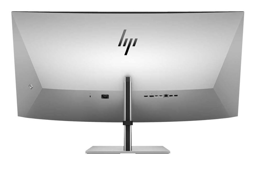 Alt View 5. HP - HP 740pm 40" Class Webcam 5K2K WUHD Curved Screen LED Monitor - 21:9 - Black, Silver.