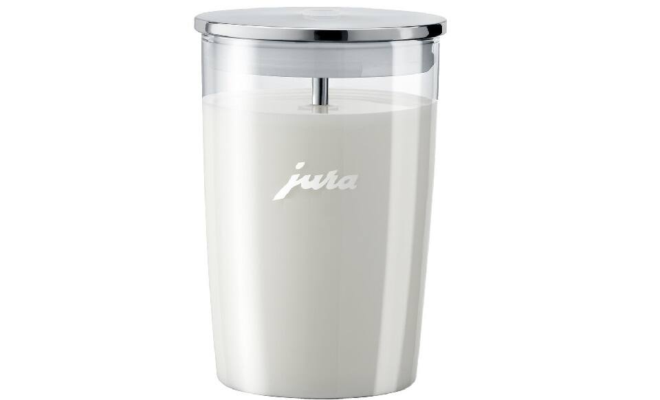Left. JURA - Jura Glass Milk Container (Pack of 4) - Clear.