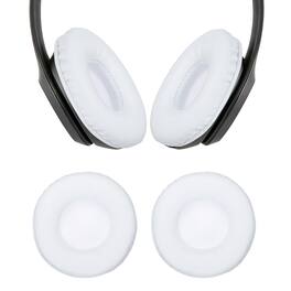 Unique Bargains - 2pcs Universal Wireless Ear Pads Replacement Cushions 3.7 Inch Soft High Density for Headphones Gaming - White