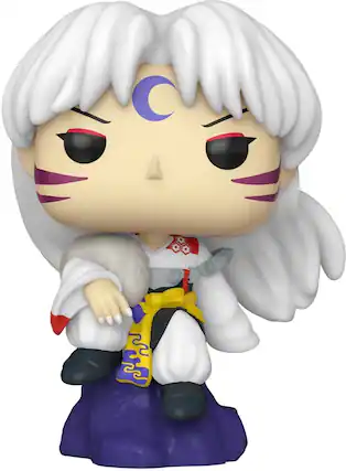 Front. Funko - FUNKO POP! Plus: InuYasha - Sesshomaru - Collectibles - Multicolor.
