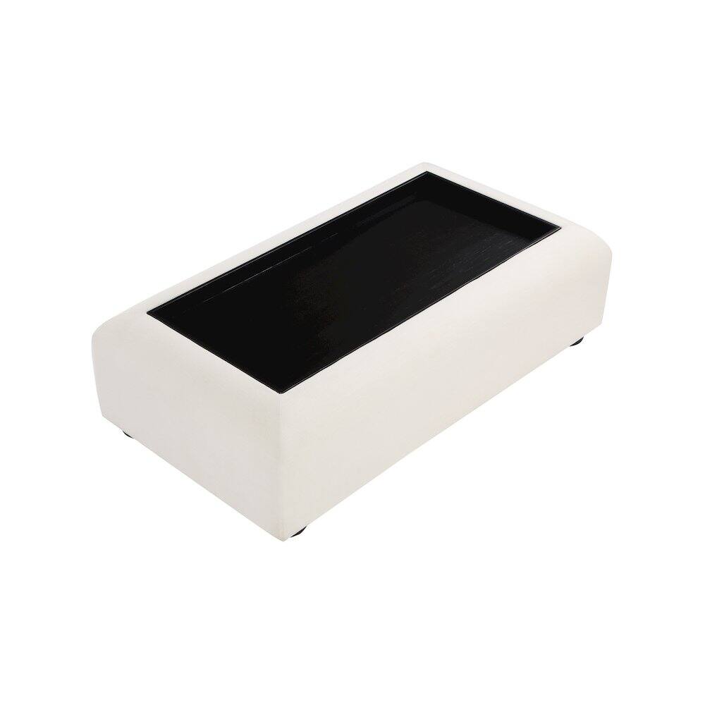 Alt View 4. Meridian Furniture - Diana Cream Coffee Table - Beige.