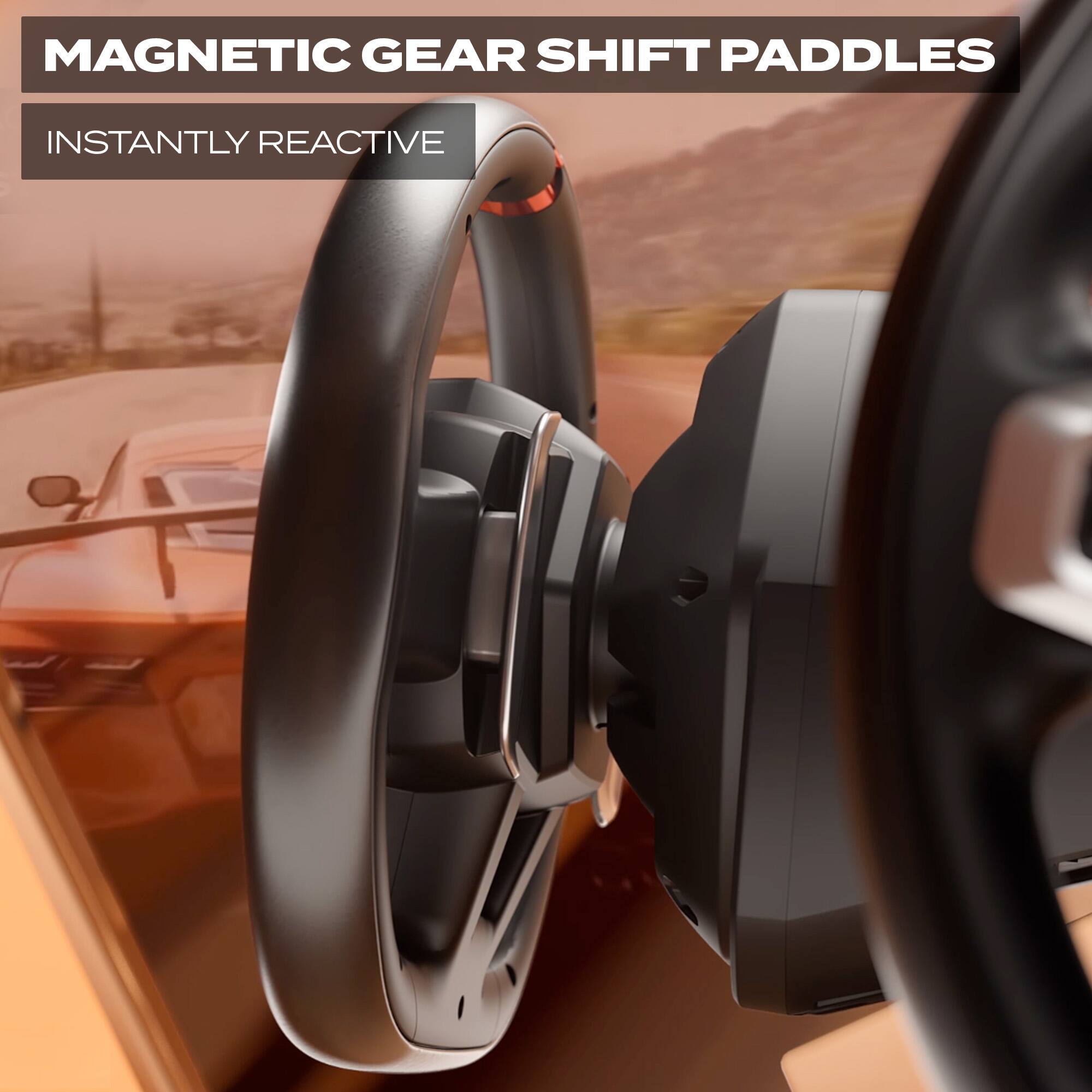 Alt View 17. Thrustmaster - T248 Racing Wheel and Magnetic Pedals for Xbox Series X|S and PC - Black.