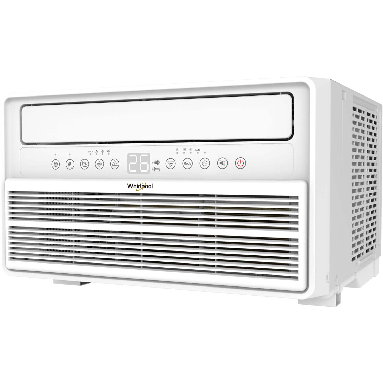 Whirlpool - 12,000 BTU Window Mounted Inverter Air Conditioner with Remote Control - White