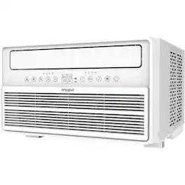 Whirlpool - 12,000 BTU Window Mounted Inverter Air Conditioner with Remote Control - White