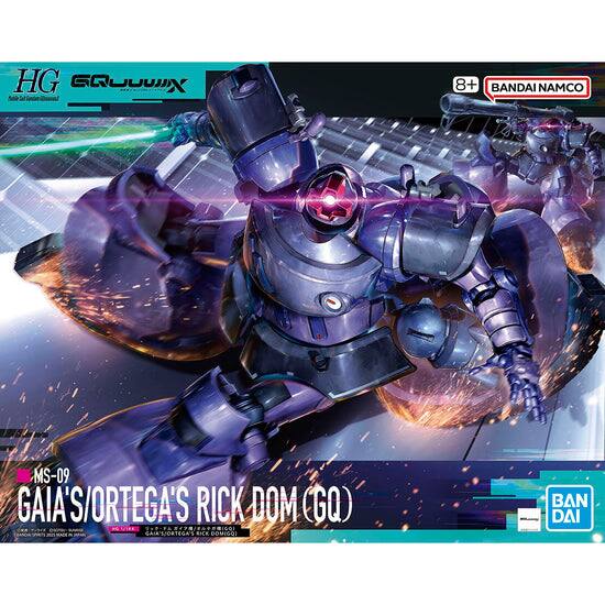 HG GRUIX  
8+  
BANDAI NAMCO  
MS-09 GAIA'S/ORTEGA'S RICK DOM (GQ)  
1/100  
BANDAI