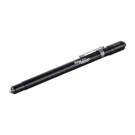 Streamlight - 65018 Stylus 11-Lumen White LED Pen Light with 3 AAAA Alkaline Batteries - Black