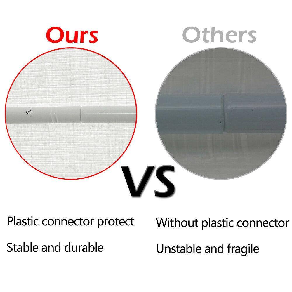 Ours  
Plastic connector protect  
Stable and durable  

VS  

Others  
Without plastic connector  
Unstable and fragile
