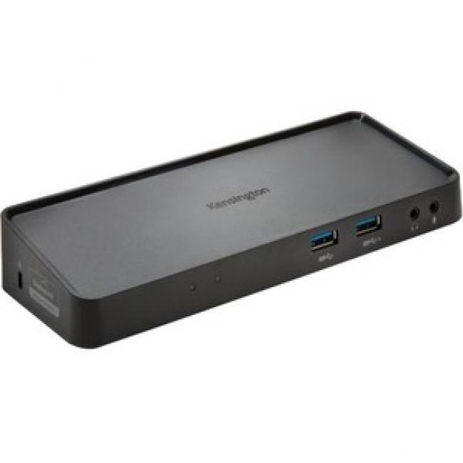 Front. Kensington - Kensington SD3650 Universal USB 3.0 Docking Station - USB 3.0 - 6 x USB Ports - 2 x USB 2.0 - 4 x USB 3.0 - Network.