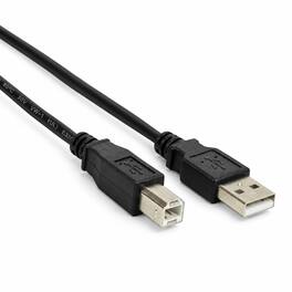 Sanoxy - USB Printer Cable 10FT A to B High Speed Data Transfer Cable Adapter Durable Plug and Use - Black