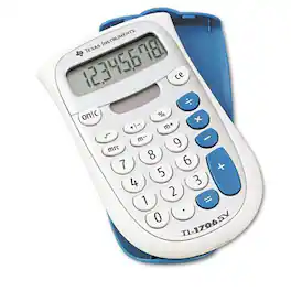 Texas Instruments - TI-1706SV TI-1706SV 8-Digit LCD Handheld Pocket Calculator - false