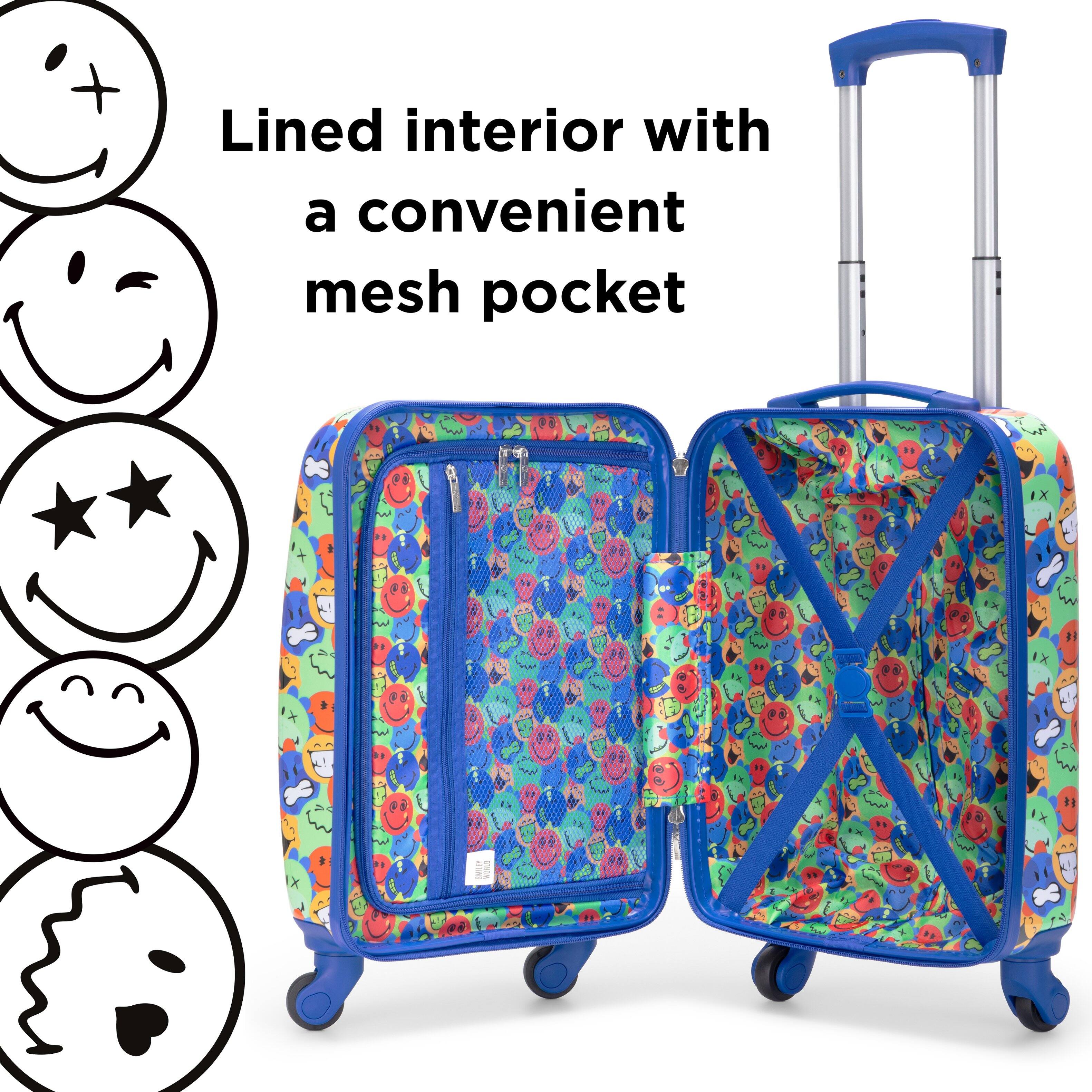 Lined interior with a convenient mesh pocket