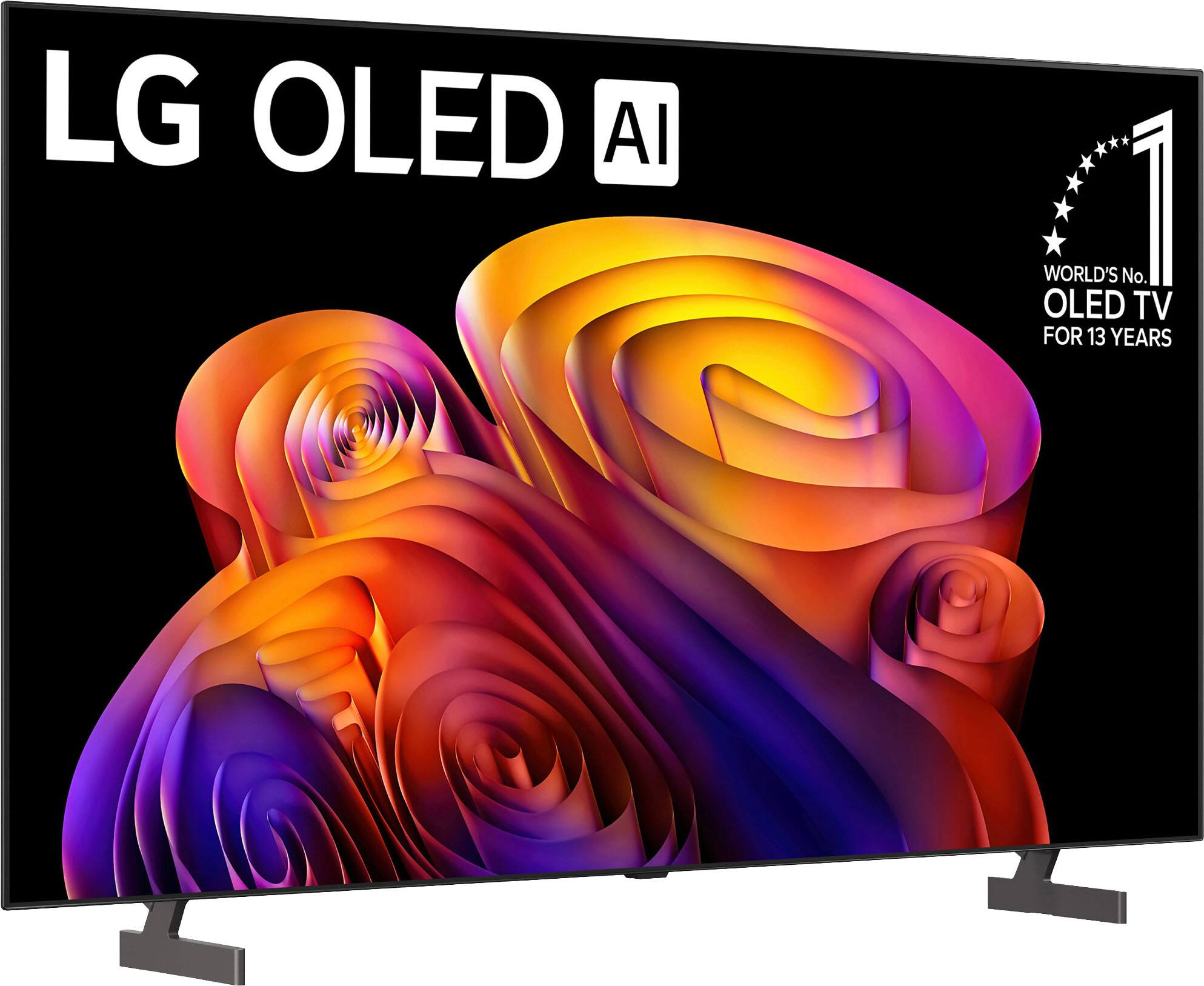 LG OLED AI  
WORLD'S No. 1 OLED TV FOR 13 YEARS