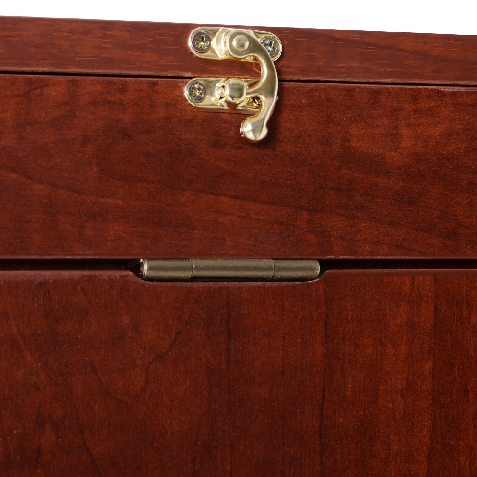 Alt View 7. Homcom - Wall Mounted Desk, Fold Out Convertible Desk, Multi-Function Computer Table Floating Desk with Shelves - Brown.