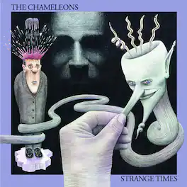 The Chameleons - Strange Times - Tourquise & Grey Vinyl - VINYL LP