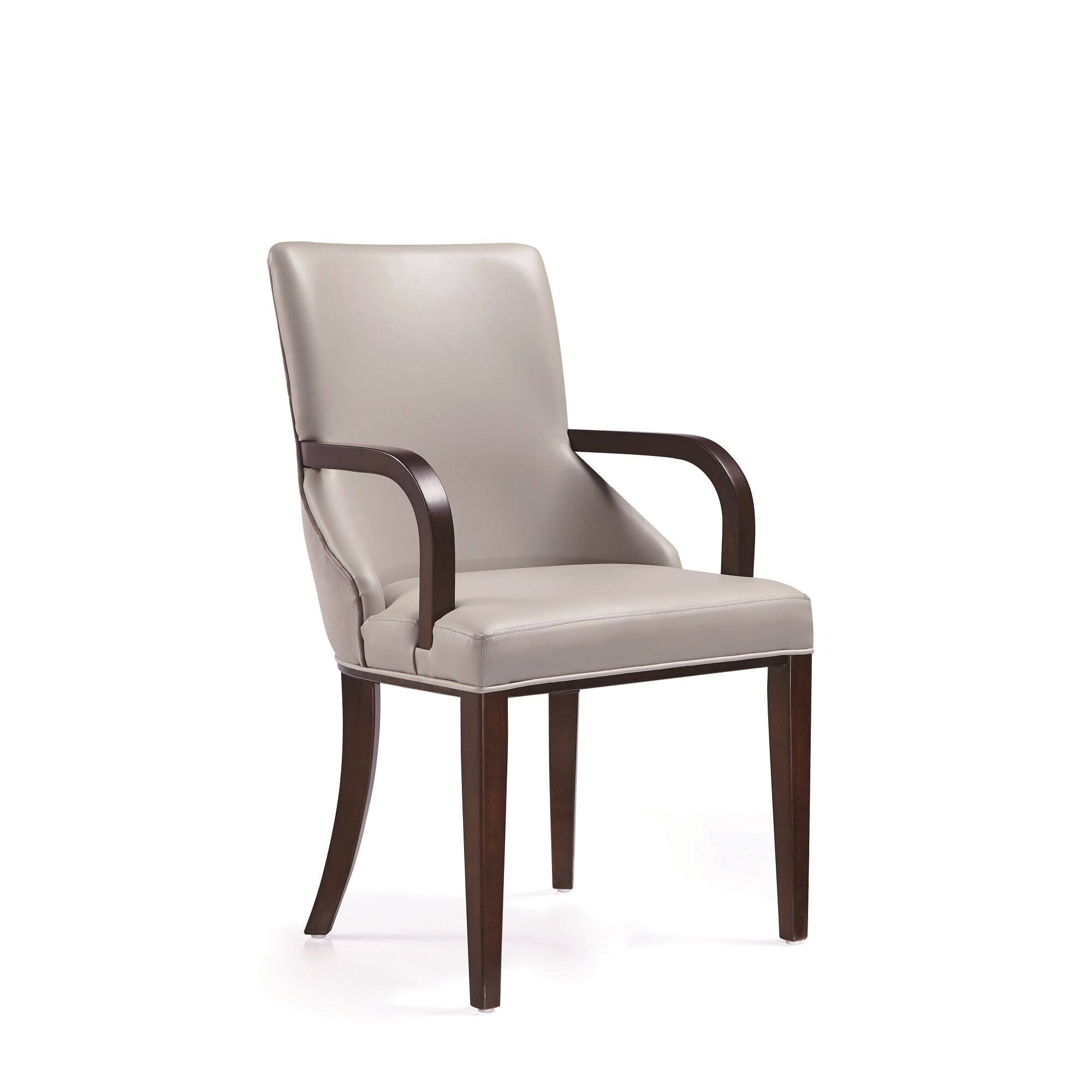 Alt View 1. Manhattan Comfort - Shubert Modern 8-Piece Dining Chair Set - Light Gray.