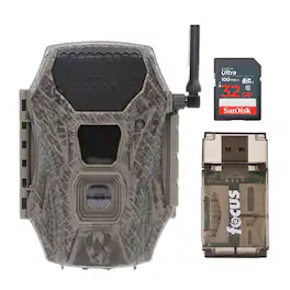 Wildgame Innovations - TERRA CELL 20MP CAM - AT&T Trail Camera with 32GB Memory Card and Card Reader