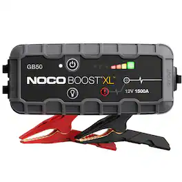 NOCO - Boost GB50: 1500A UltraSafe Jump Starter – 12V Portable Lithium Battery Booster Pack – 7.0L Gas & 4.5L Diesel