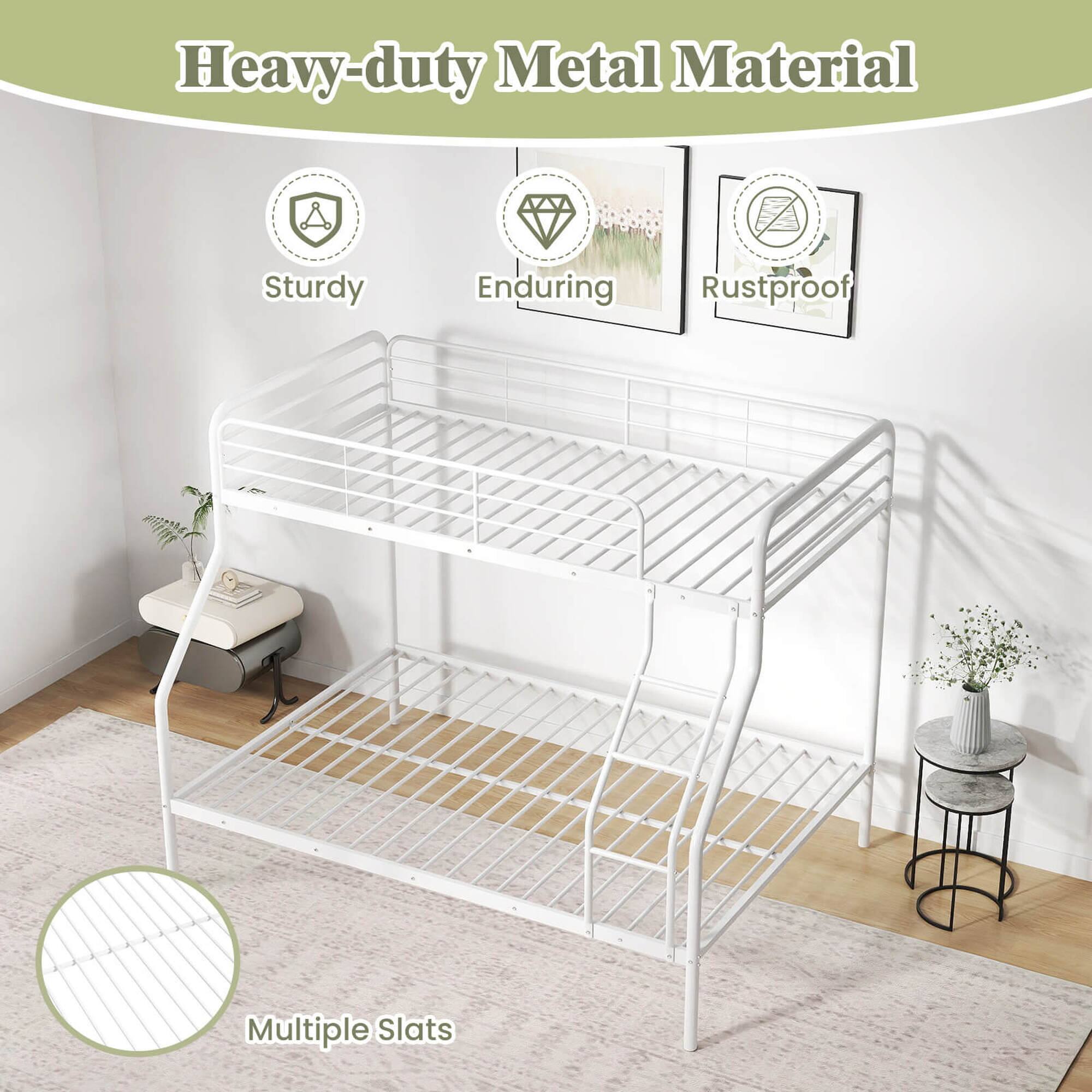 Heavy-duty Metal Material: Sturdy, Enduring, Rustproof, Multiple Slats