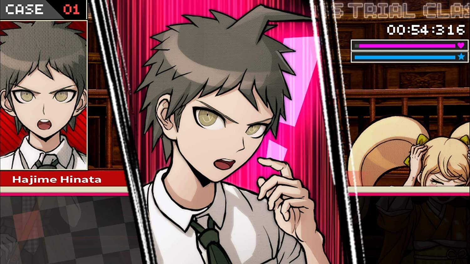 CASE 01  
TRIAL CLASS  
00:54:316  
Hajime Hinata