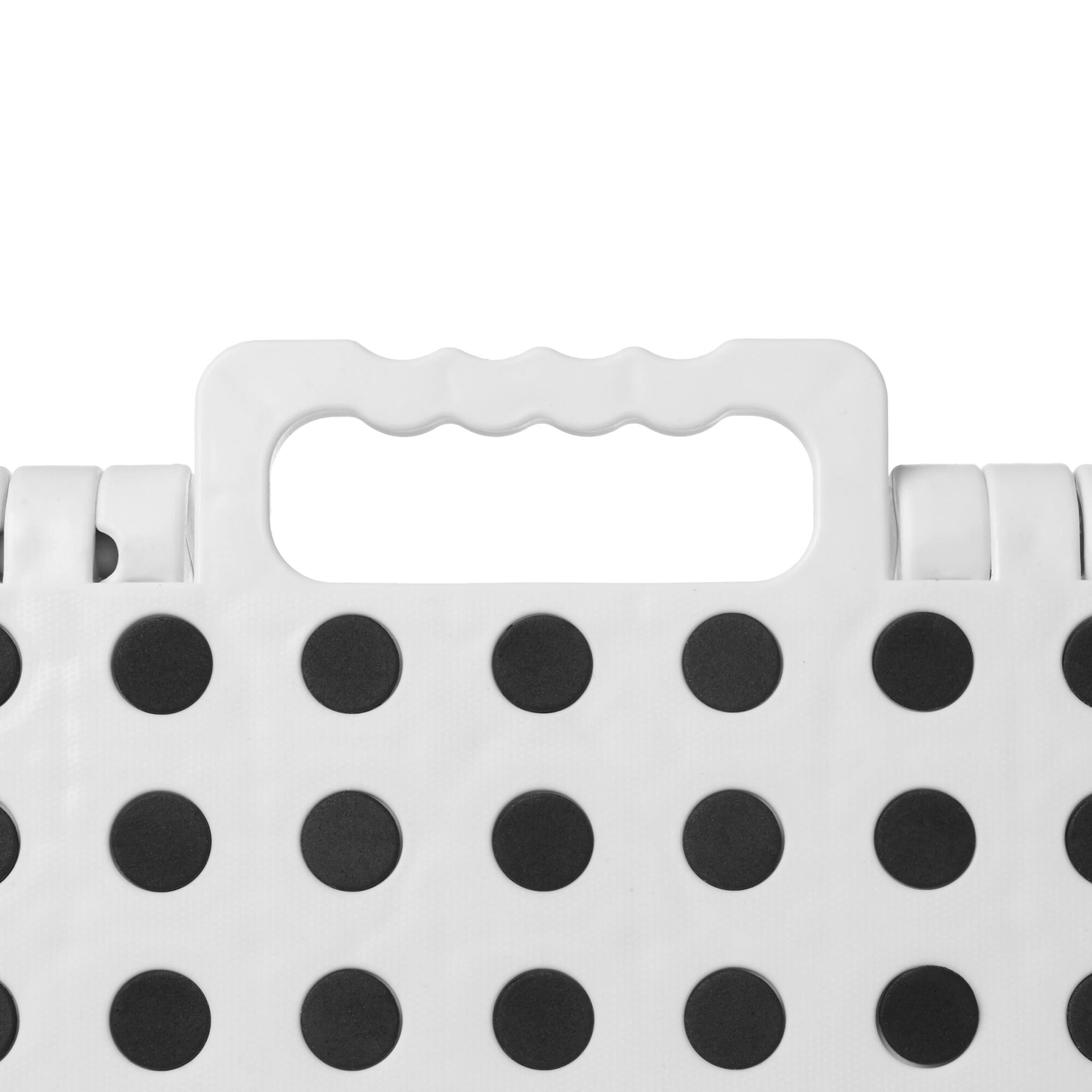 Alt View 3. Casafield - Folding Step Stools with Handle - White.