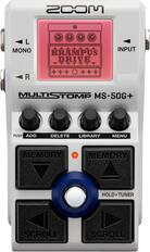 MOOS L MONO KRAMPUS DRIVE INPUT R O MULTI MULTISTOMP MS-50G+ PUSH ADD DELETE LIBRARY MENU MEMORY MEMORY HOLD TUNER SCROLL SCROLL