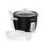 Angle. Proctor Silex - 16 Cup Rice Cooker & Steamer - BLACK.