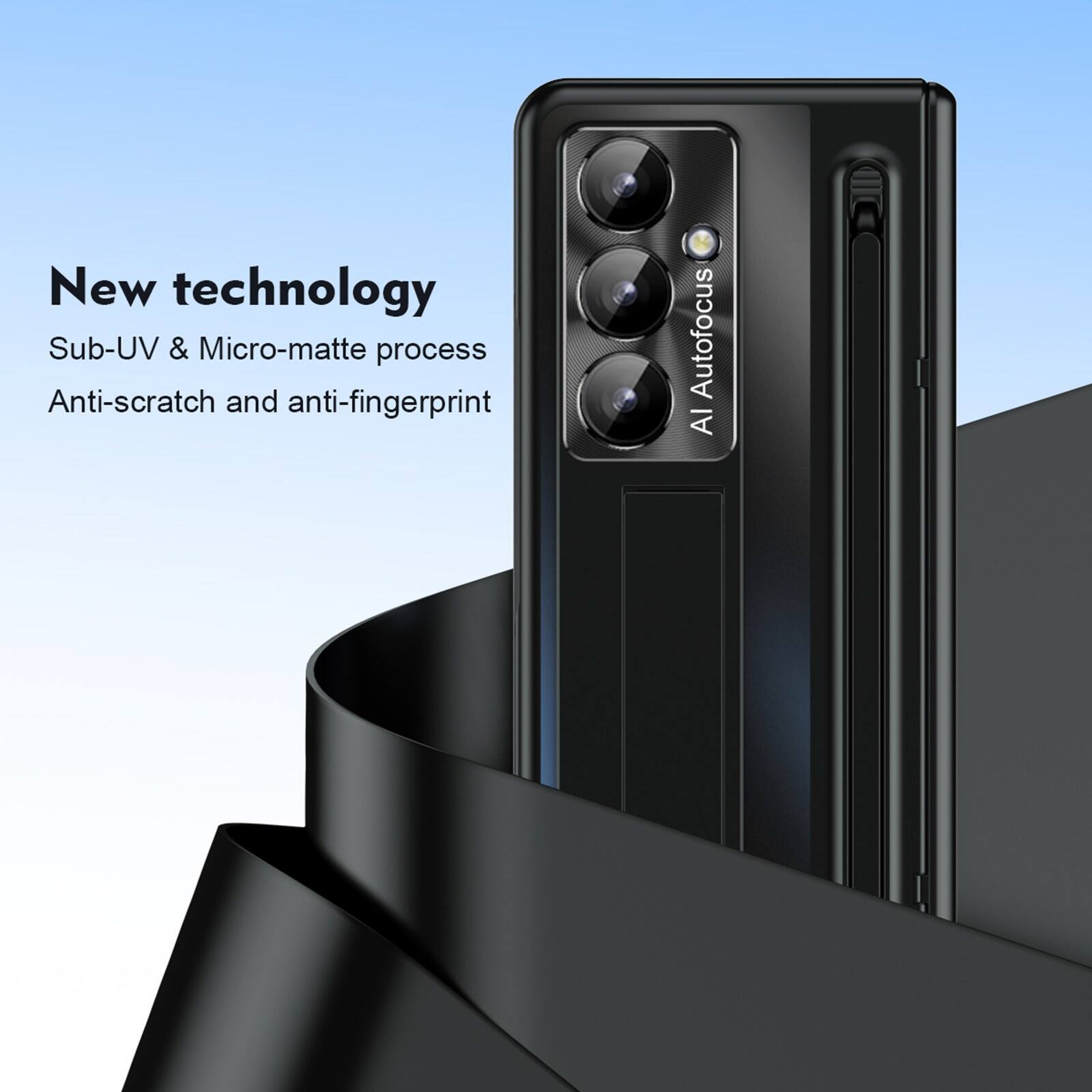 New technology  
Sub-UV & Micro-matte process  
Anti-scratch and anti-fingerprint  
AI Autofocus