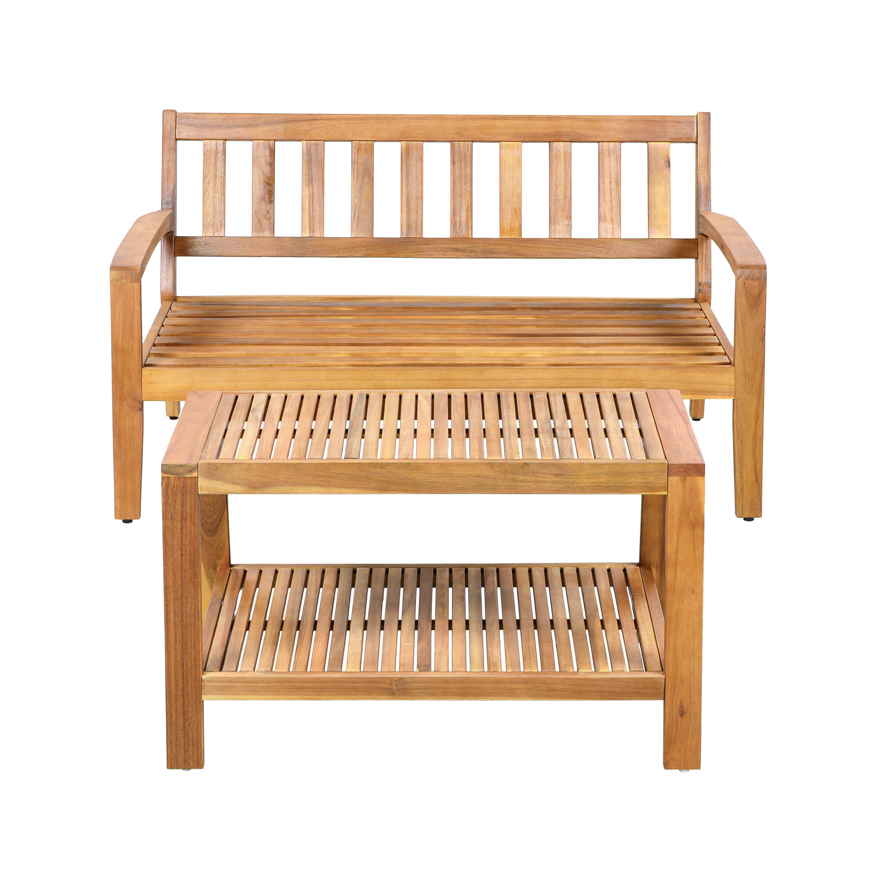 Beige|Teak