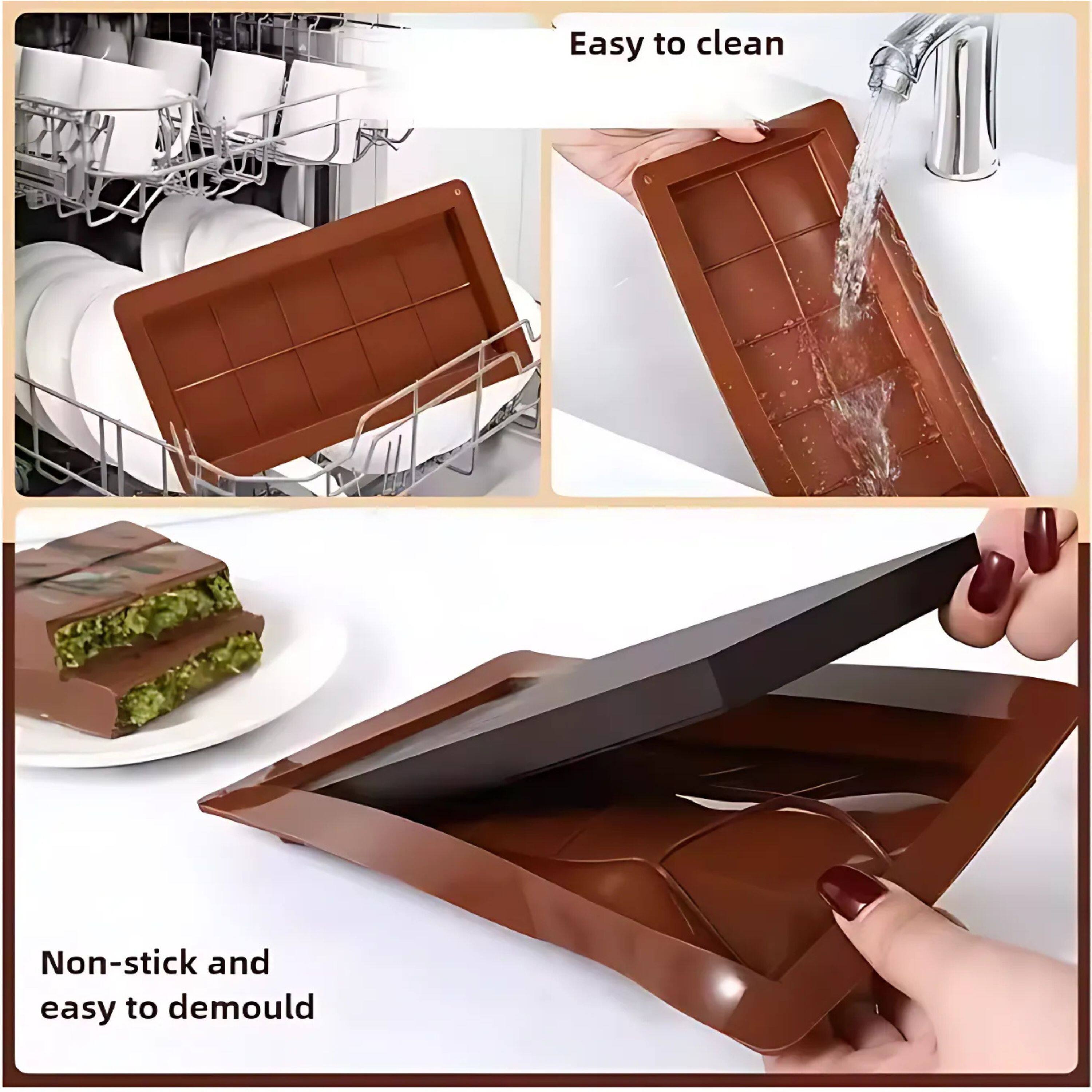 Easy to clean  
Non-stick and easy to demould