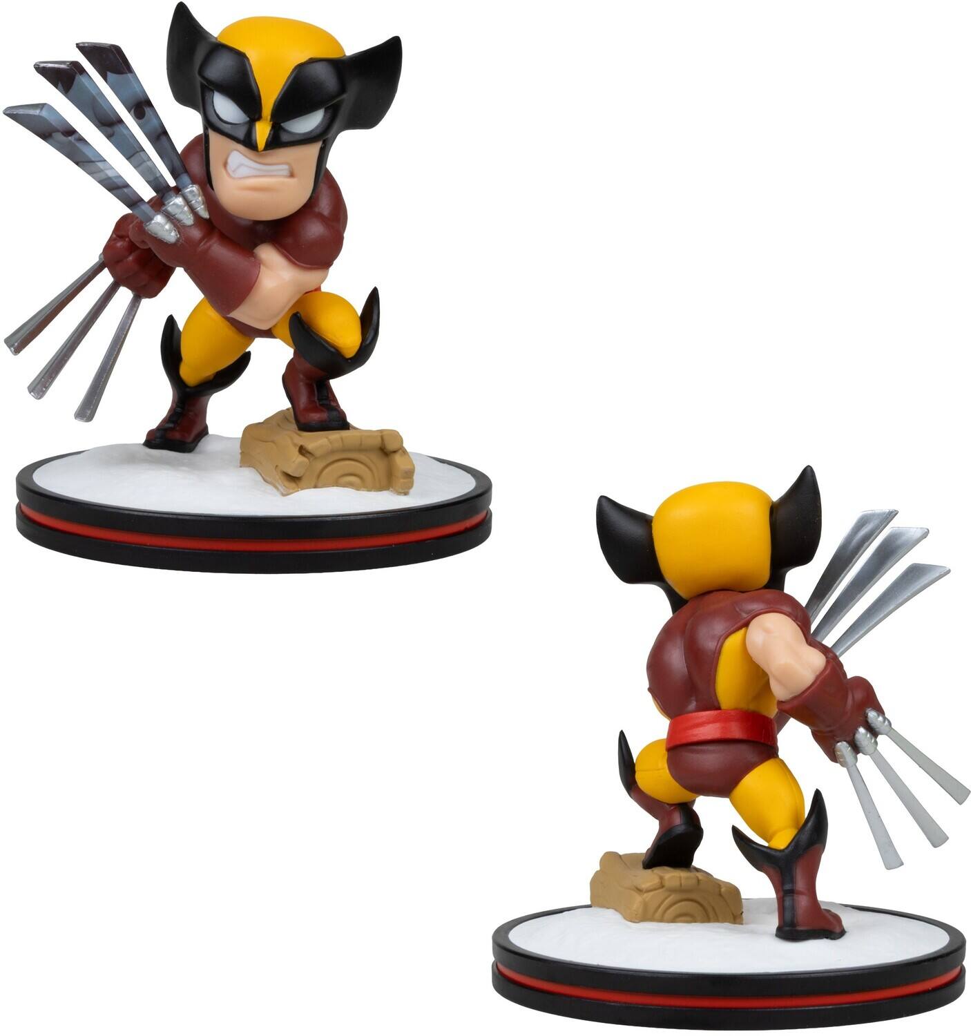 Alt View 3. McFarlane Toys - McFarlane Toys - Marvel - QMx - Q-Fig 4.5" Posed Figure Blind Box 8-Piece PDQ   - COLLECTIBLES - Multicolor.