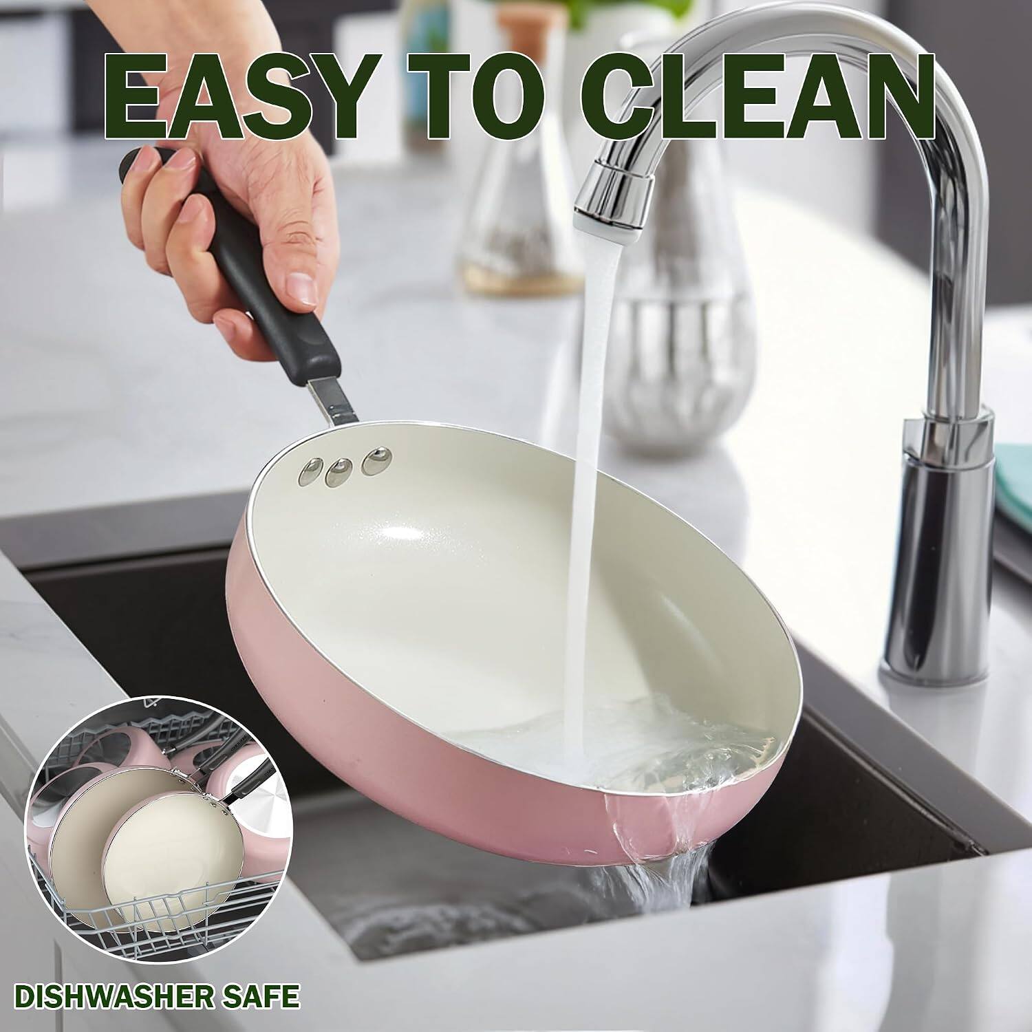 EASY TO CLEAN  
DISHWASHER SAFE