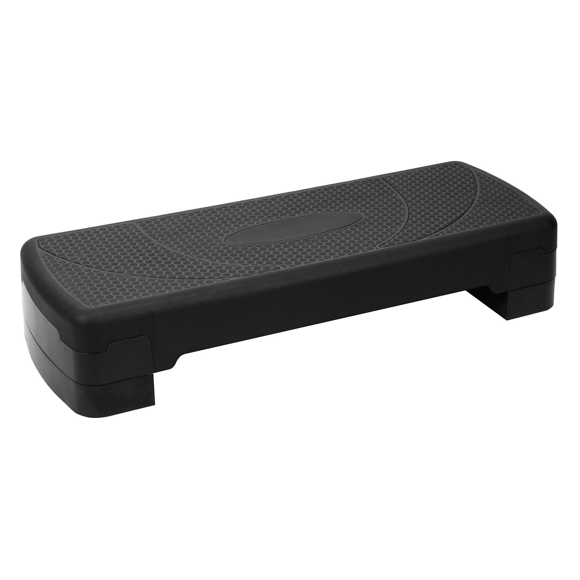Alt View 5. BalanceFrom Fitness - BalanceFrom Fitness Adjustable Workout Aerobic Step Platform Trainer w/Raisers - Black.