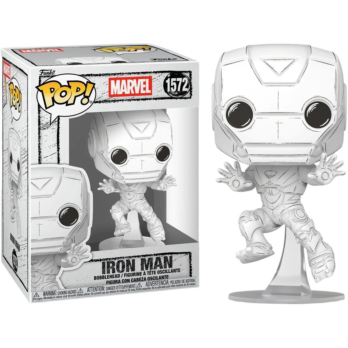 Funko - Marvel Sketched Iron Man
