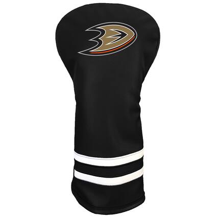 Front. Team Golf - Anaheim Ducks Retro Driver Headcover - Multicolor.