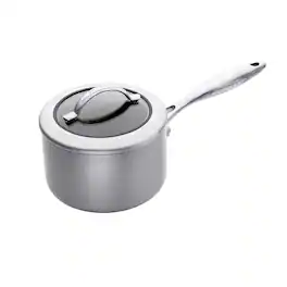 Scanpan - CTX 2 Quart Saucepan with Lid, Stainless Steel - Silver