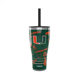Tervis - Miami Hurricanes 30oz. Swag Tumbler With Straw Lid - Multicolor
