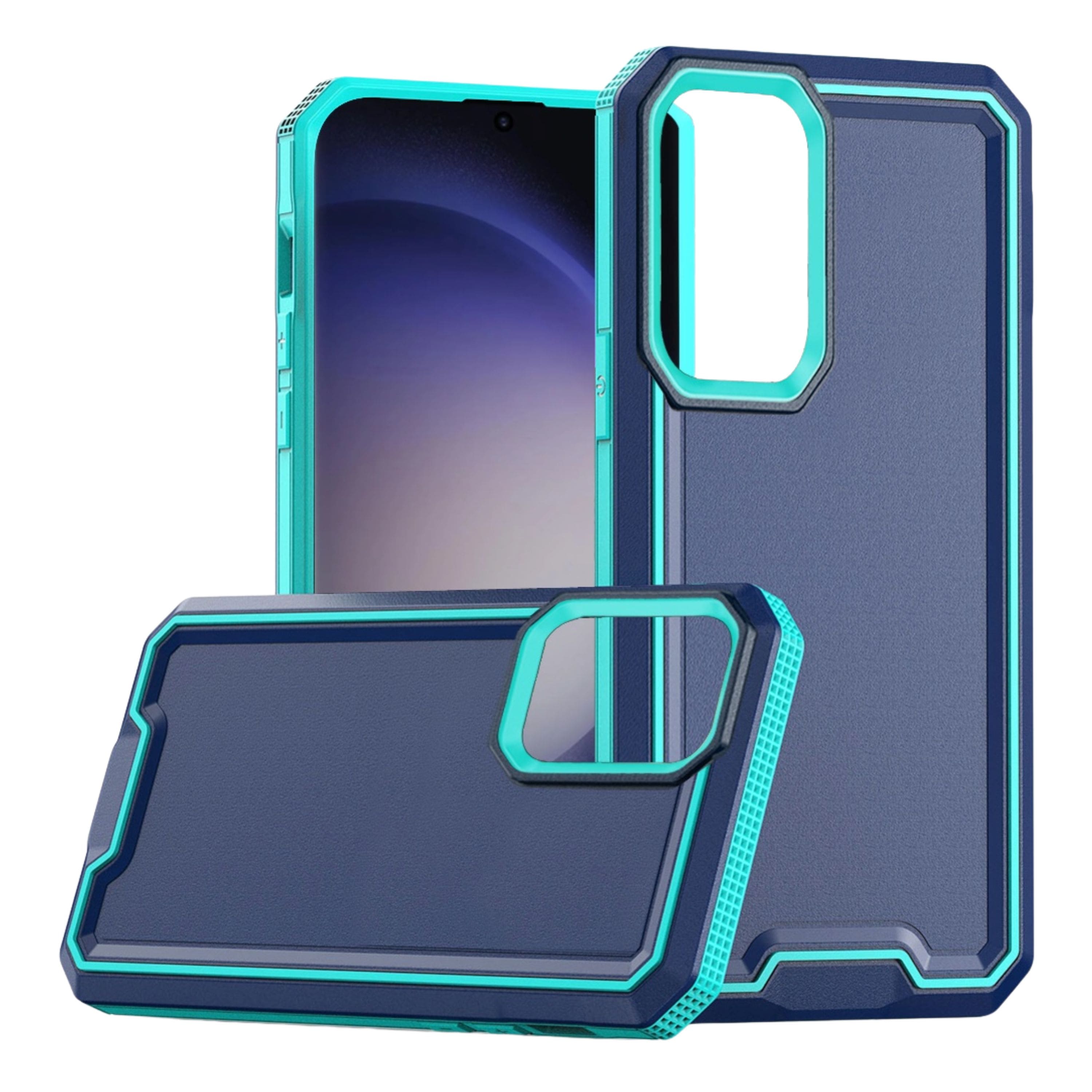 Kitcheniva - Shockproof Rugged Fused Phone Case For Samsung Galaxy S24+ - Blue price history on PriceWatchPro